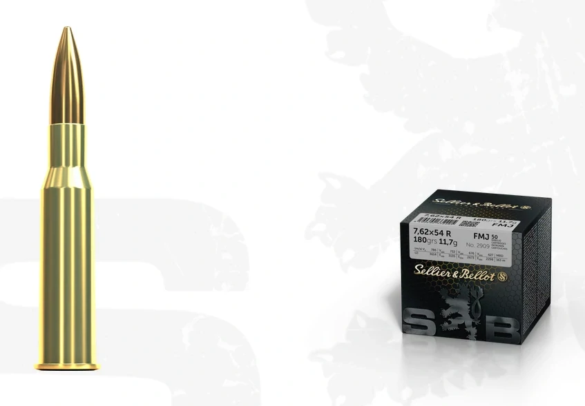 S&B 7,62x54 R FMJ 11,7g/180grs