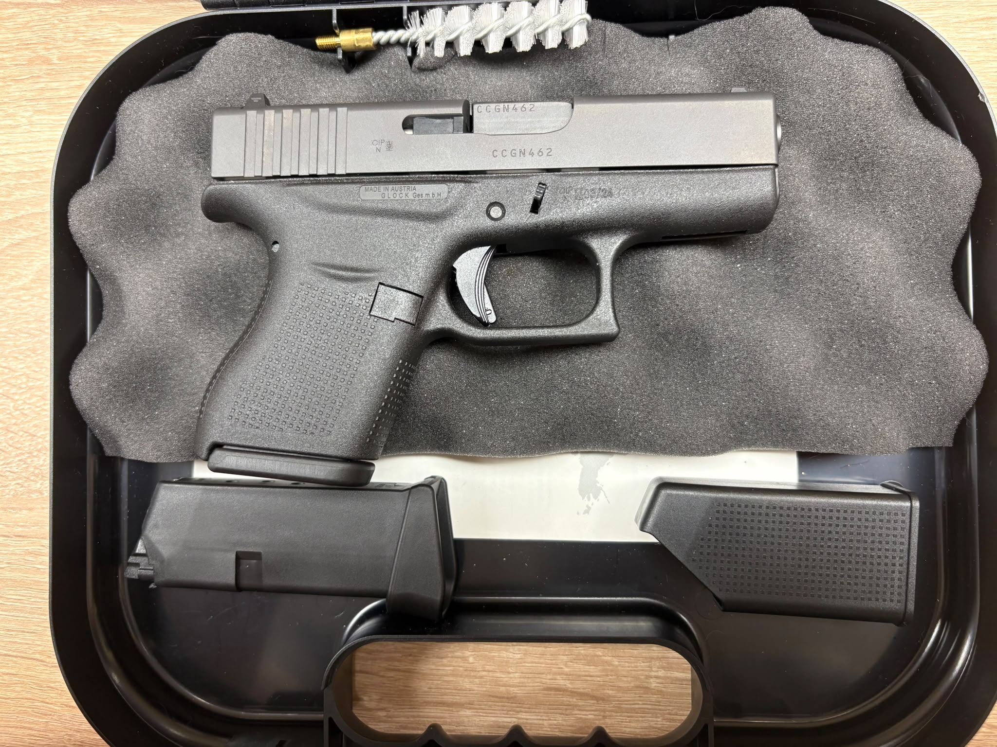 Glock 43 , 9mm Luger