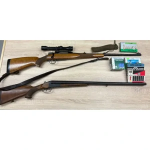 Kulovnice CZ 537  + IŽ - 58 M