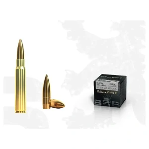S&B 8x57 JS FMJ 12,7 g / 196 gr - 50 ks