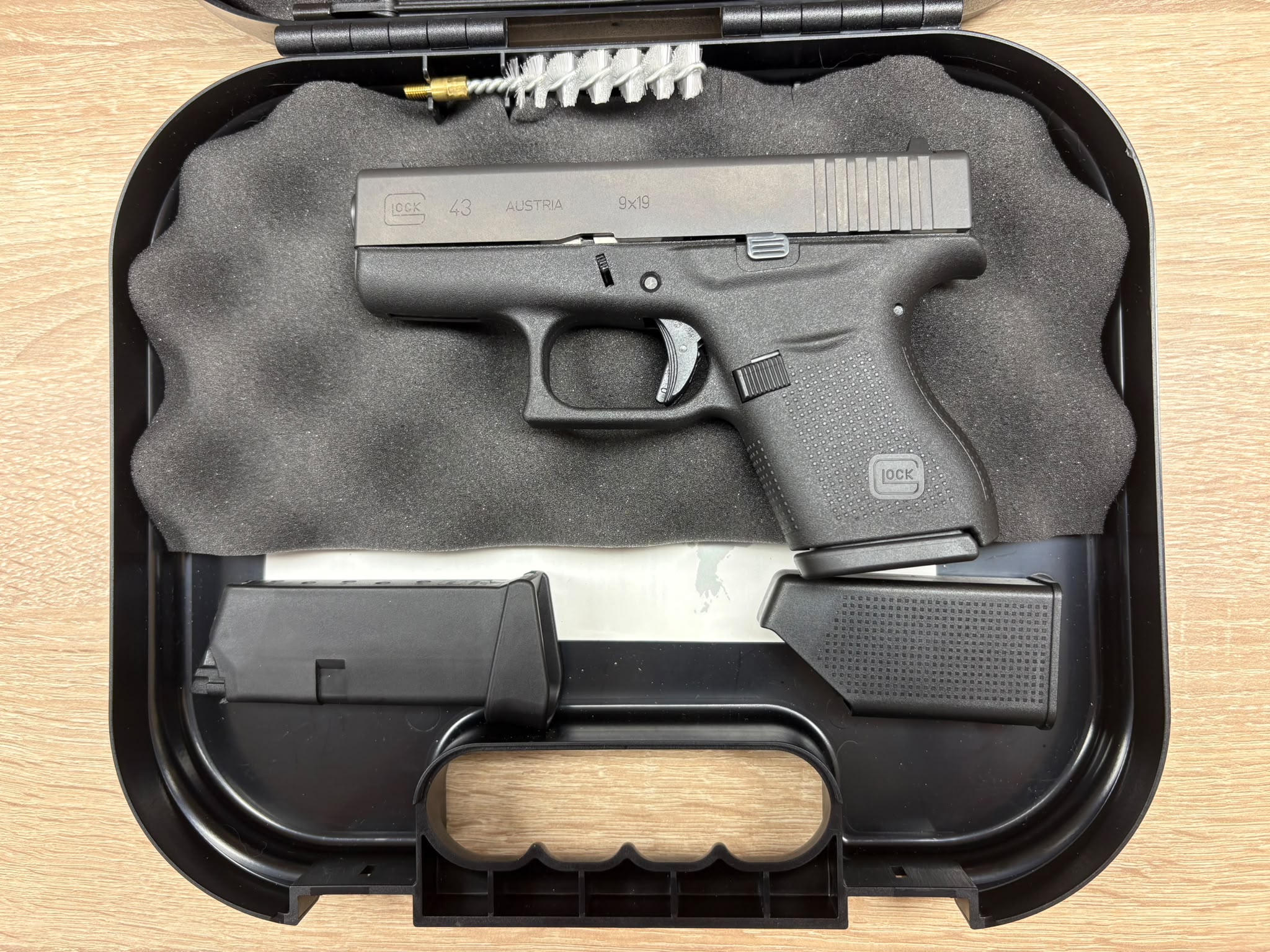 Glock 43 , 9mm Luger