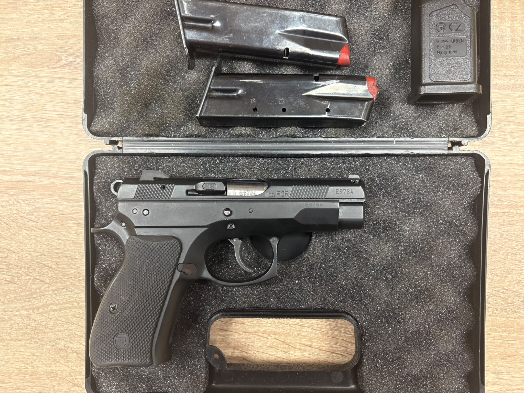 CZ 75D Compact model PČR, 9mm Luger