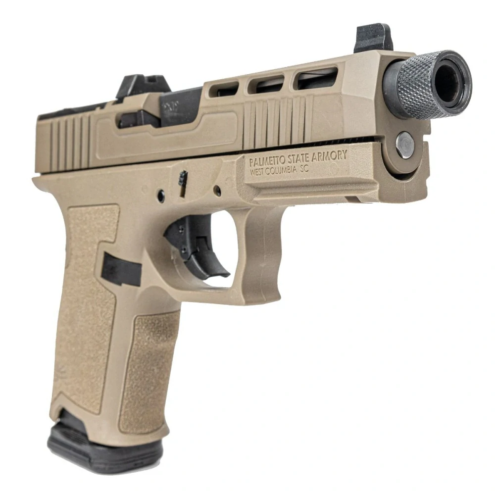 PSA Dagger Compact 9mm Pistol With SW2 Extreme Carry Cut RMR Slide & Threaded Barrel, FDE