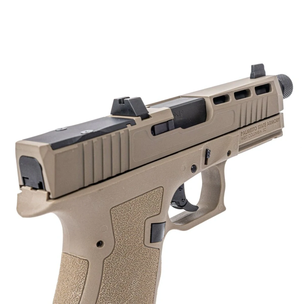 PSA Dagger Compact 9mm Pistol With SW2 Extreme Carry Cut RMR Slide & Threaded Barrel, FDE