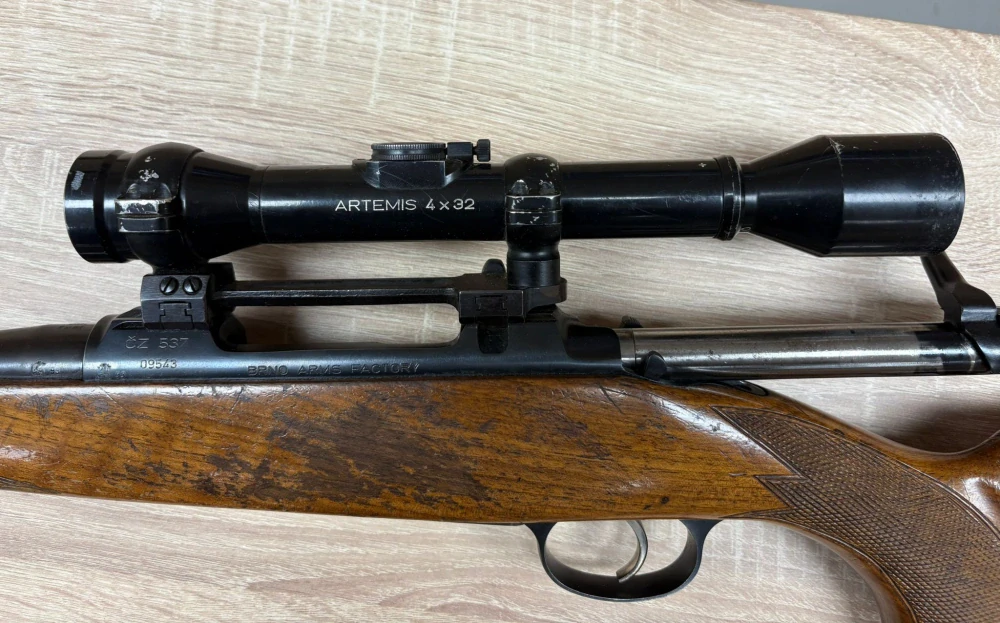Kulovnice CZ 537  + IŽ - 58 M