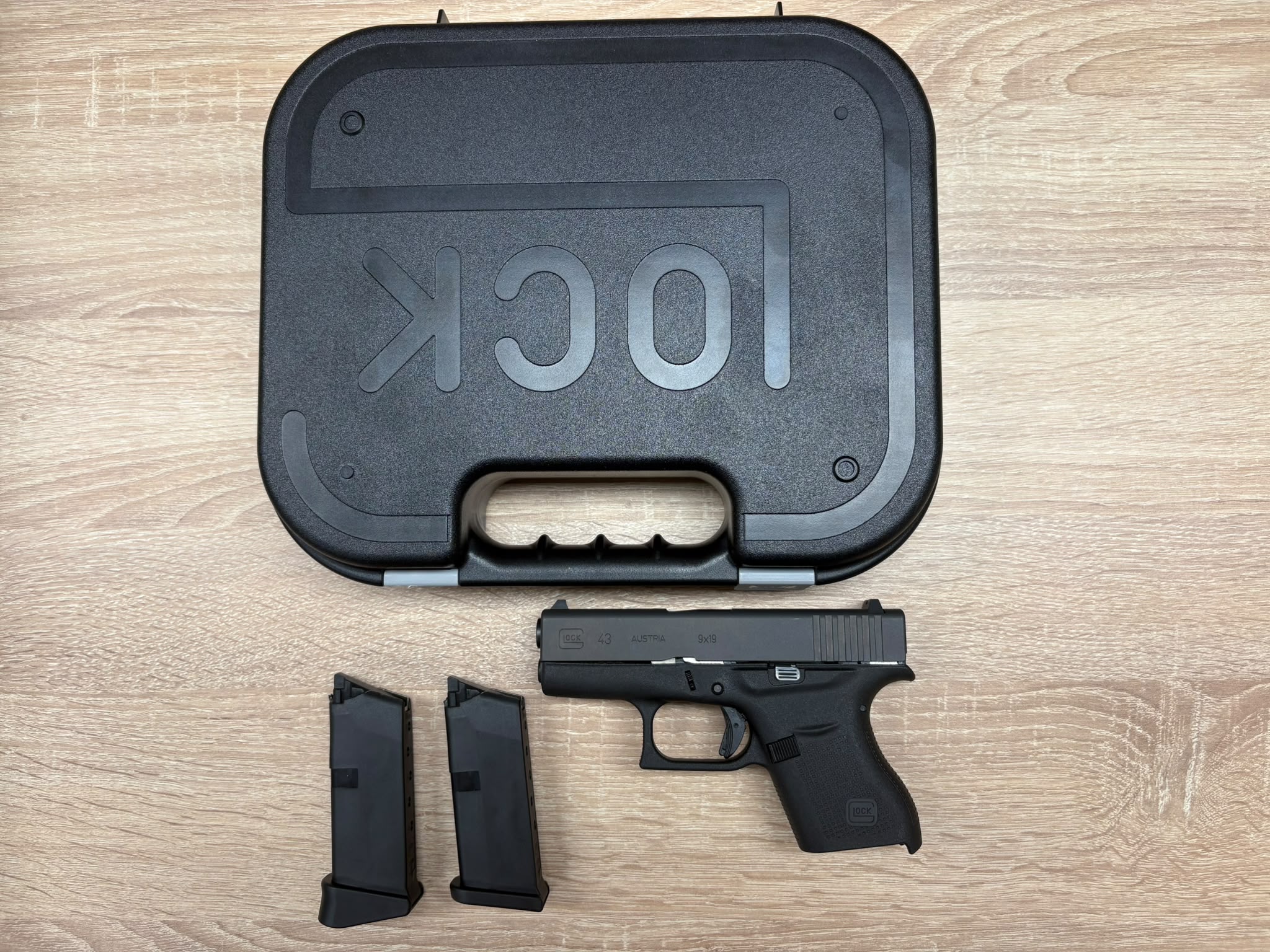 Glock 43 , 9mm Luger