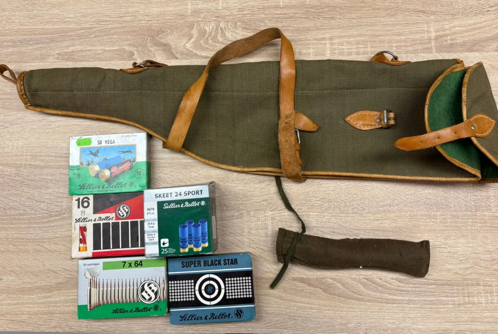 Kulovnice CZ 537  + IŽ - 58 M