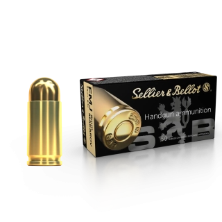 S&B, 9 mm Makarov, FMJ 6,1 g / 95 gr