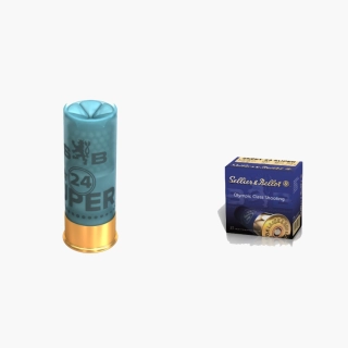 S&B, 12/70 Skeet 24 Super. brok 2,0 mm