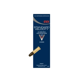 CCI, .22LR, Standard Velocity, 40 grs, LRN
